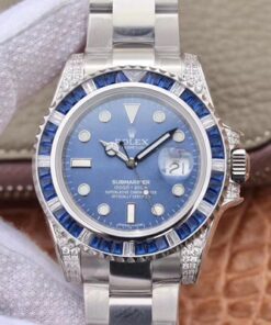 Replica GS Factory Rolex Submariner Date 116619LB Blue Dial - Buy Replica Watches