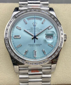Replica GM Factory Rolex Day Date M228396TBR-0002 Ice Blue Dial - Buy Replica Watches