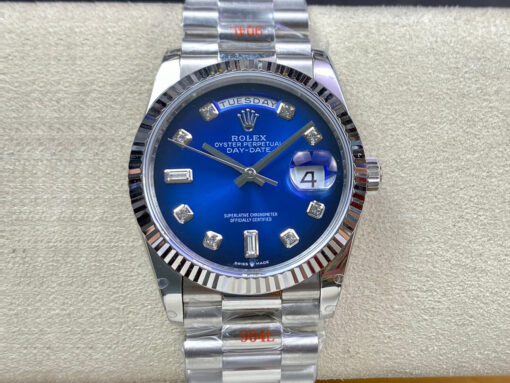Replica GM Factory Rolex Day Date M128239-0023 36MM Diamond Dial - Buy Replica Watches