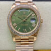Replica EW Factory Rolex Day Date M228345RBR-0011 Green Dial - Buy Replica Watches