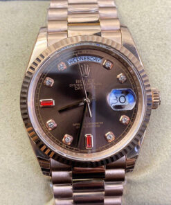 Replica EW Factory Rolex Day Date 118235 Brown Dial - Buy Replica Watches