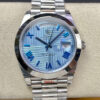 Replica EW Factory Rolex Day Date M228206-0001 Blue Dial - Buy Replica Watches