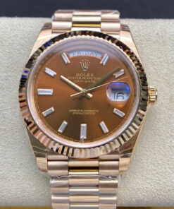 Replica EW Factory Rolex Day Date 228235 V2 Brown Dial - Buy Replica Watches