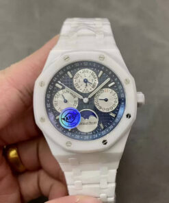 Replica APS Factory Audemars Piguet Royal Oak 26579CB.OO.1225CB.01 V3 Blue Dial - Buy Replica Watches