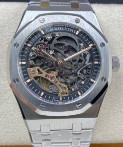 Replica APS Factory Audemars Piguet Royal Oak 15407ST.OO.1220ST.01 Dark Grey Dial - Buy Replica Watches