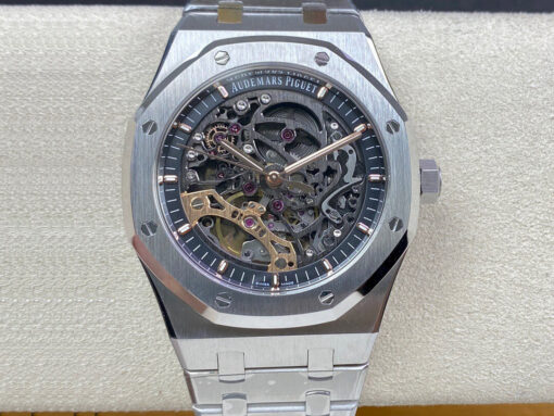 Replica APS Factory Audemars Piguet Royal Oak 15407ST.OO.1220ST.01 Dark Grey Dial - Buy Replica Watches