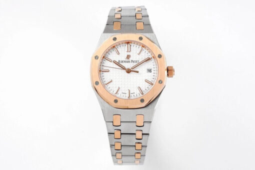 Replica 8F Factory Audemars Piguet Royal Oak 77350SR.OO.1261SR.01 Silver Dial - Buy Replica Watches