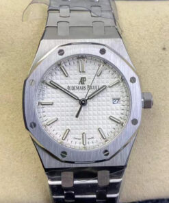 Replica 8F Factory Audemars Piguet Royal Oak 77350ST.OO.1261ST.01 Silver Dial - Buy Replica Watches