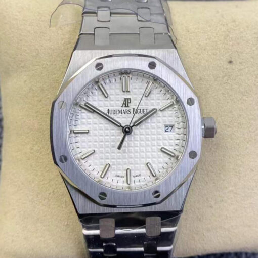 Replica 8F Factory Audemars Piguet Royal Oak 77350ST.OO.1261ST.01 Silver Dial - Buy Replica Watches