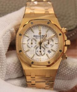 Replica OM Factory Audemars Piguet Royal Oak 26320BA.OO.1220BA.01 Silver White Dial - Buy Replica Watches