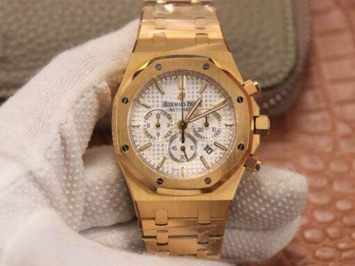 Replica OM Factory Audemars Piguet Royal Oak 26320BA.OO.1220BA.01 Silver White Dial - Buy Replica Watches