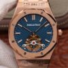 Replica JF Factory Audemars Piguet Royal Oak Tourbillon 26522OR.OO.1220OR.01 Blue Dial - Buy Replica Watches