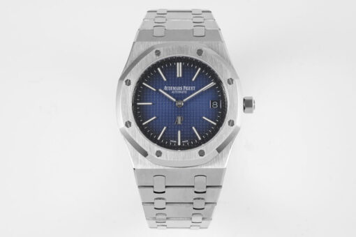 Replica KZ Factory Audemars Piguet Royal Oak 15202IP.OO.1240IP.01 Smoky Blue Dial - Buy Replica Watches
