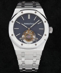 Replica R8 Factory Audemars Piguet Royal Oak Tourbillon 26510ST.OO.1220ST.01 Blue Dial - Buy Replica Watches