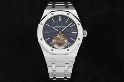 Replica R8 Factory Audemars Piguet Royal Oak Tourbillon 26510ST.OO.1220ST.01 Blue Dial - Buy Replica Watches