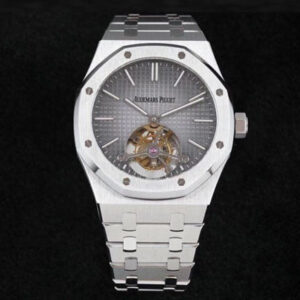 Replica R8 Factory Audemars Piguet Royal Oak Tourbillon 26510PT.OO.1220PT.01 Dark Grey Dial - Buy Replica Watches