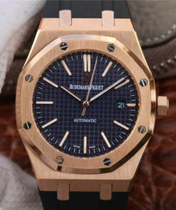 Replica Audemars Piguet Royal Oak 15400 Rose Gold Blue Dial - Buy Replica Watches