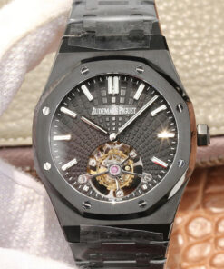 Replica R8 Factory Audemars Piguet Royal Oak Tourbillon 26522CE.OO.1225CE.01 Black Ceramic - Buy Replica Watches