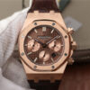 Replica OM Factory Audemars Piguet Royal Oak Chronograph 26331OR.OO.D821CR.01 Rose Gold - Buy Replica Watches