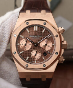 Replica OM Factory Audemars Piguet Royal Oak Chronograph 26331OR.OO.D821CR.01 Rose Gold - Buy Replica Watches