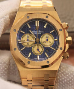 Replica OM Factory Audemars Piguet Royal Oak Chronograph 26331BA.OO.1220BA.01 Yellow Gold - Buy Replica Watches