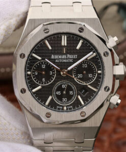 Replica OM Factory Audemars Piguet Royal Oak Chronograph 26320ST.OO.1220ST.01 Black Dial - Buy Replica Watches