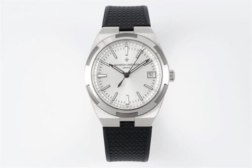 Replica PPF Factory Vacheron Constantin Overseas 4500V Black Rubber Strap - Buy Replica Watches