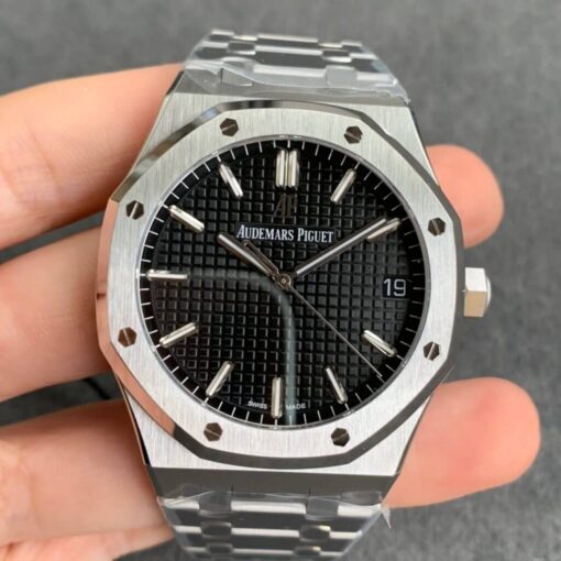 Replica ZF Factory Audemars Piguet Royal Oak 15500ST.OO.1220ST.03 Black Dial - Buy Replica Watches