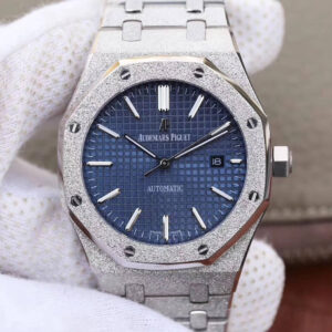 Replica JH Factory Audemars Piguet Royal Oak 15454BC.GG.1259BC.01 Blue Dial - Buy Replica Watches