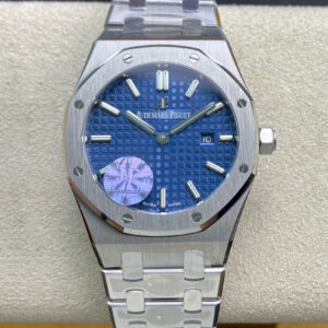 Replica JF Factory Audemars Piguet Royal Oak 67650ST.OO.1261ST.01 Blue Dial - Buy Replica Watches