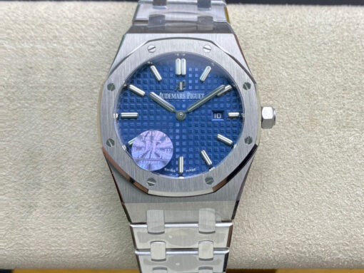 Replica JF Factory Audemars Piguet Royal Oak 67650ST.OO.1261ST.01 Blue Dial - Buy Replica Watches