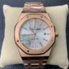 Replica JF Factory Audemars Piguet Royal Oak 15450BA.OO.1256BA.01 White Dial - Buy Replica Watches