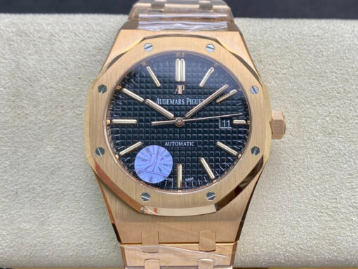 Replica JF Factory Audemars Piguet Royal Oak 15400OR.OO.1220OR.01 Rosegold - Buy Replica Watches