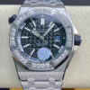 Replica JF Factory Audemars Piguet Royal Oak Offshore 15703 Diamond-set Bezel - Buy Replica Watches