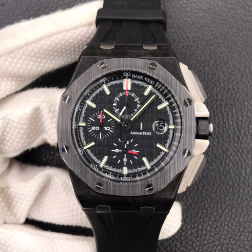 Replica JF Factory Audemars Piguet Royal Oak Offshore 26405CE.OO.A002CA.01 V2 Black Dial - Buy Replica Watches