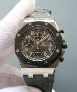 Replica JF Factory Audemars Piguet Royal Oak Offshore 26219IO.OO.D005CR.01 Grey Dial - Buy Replica Watches