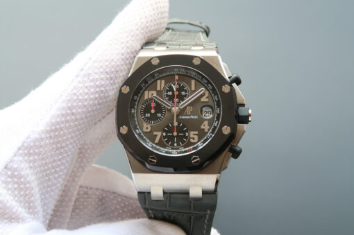 Replica JF Factory Audemars Piguet Royal Oak Offshore 26219IO.OO.D005CR.01 Grey Dial - Buy Replica Watches