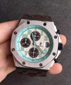 Replica JF Factory Audemars Piguet Royal Oak Offshore 26187ST.OO.D801CR.01 White Dial - Buy Replica Watches