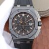 Replica JF Factory Audemars Piguet Royal Oak Offshore 26400SO.OO.A002CA.02 Black Textured Dial - Buy Replica Watches