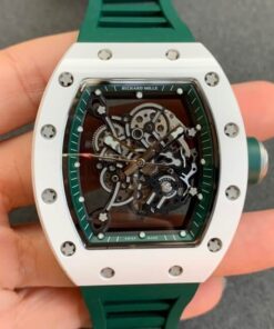 Replica KV Factory Richard Mille RM055 V2 Ceramic Green Strap - Buy Replica Watches