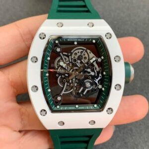 Replica KV Factory Richard Mille RM055 V2 Ceramic Green Strap - Buy Replica Watches