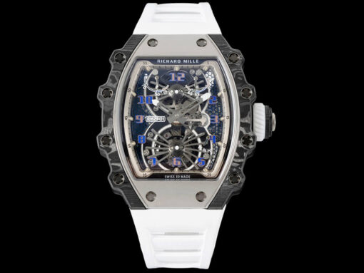 Replica RM Factory Richard Mille RM21-01 Tourbillon Carbon Fiber Bezel - Buy Replica Watches