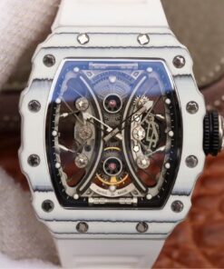 Replica KV Factory Richard Mille RM53-01 White TPT Carbon Fiber - Buy Replica Watches