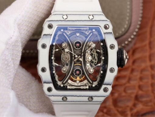 Replica KV Factory Richard Mille RM53-01 White TPT Carbon Fiber - Buy Replica Watches