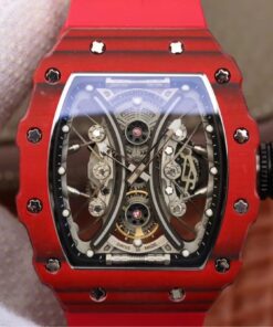 Replica KV Factory Richard Mille RM53-01 Red TPT Carbon Fiber - Buy Replica Watches