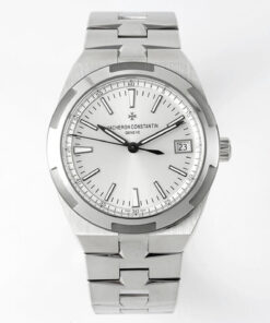 Replica ZF Factory Vacheron Constantin Overseas 4500V/110A-B126 Silvery White Dial - Buy Replica Watches