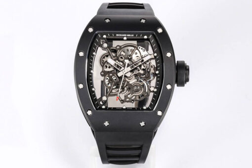 Replica BBR Factory Richard Mille RM055 V2 Black Ceramic Case - Buy Replica Watches