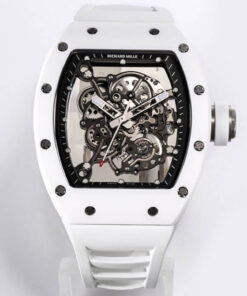 Replica BBR Factory Richard Mille RM055 V2 White Ceramic Case - Buy Replica Watches
