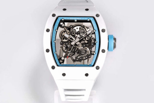 Replica BBR Factory Richard Mille RM-055 White Ceramic Case - Buy Replica Watches