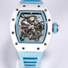 Replica BBR Factory Richard Mille RM-055 Ceramic Case Blue Strap - Buy Replica Watches